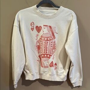 American Eagle Queen of Hearts Sweatshirt